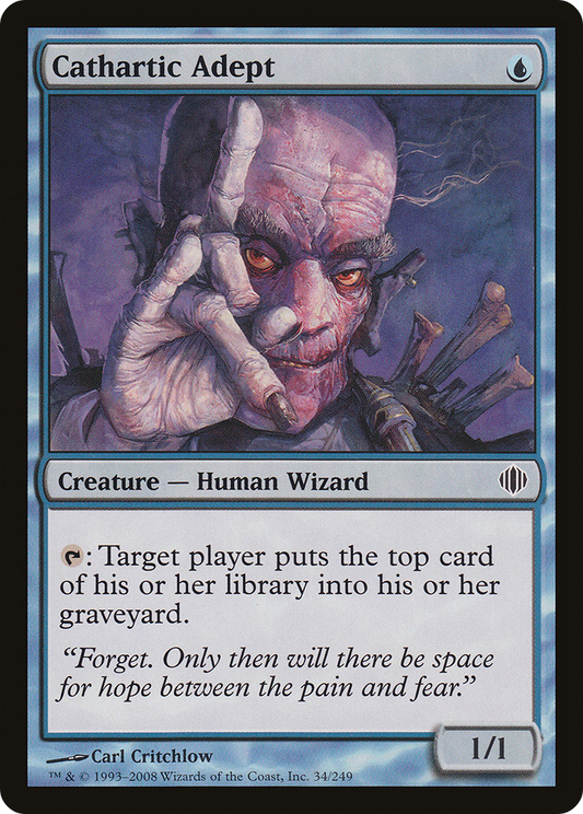 Cathartic Adept (ALA-034) (Foil)