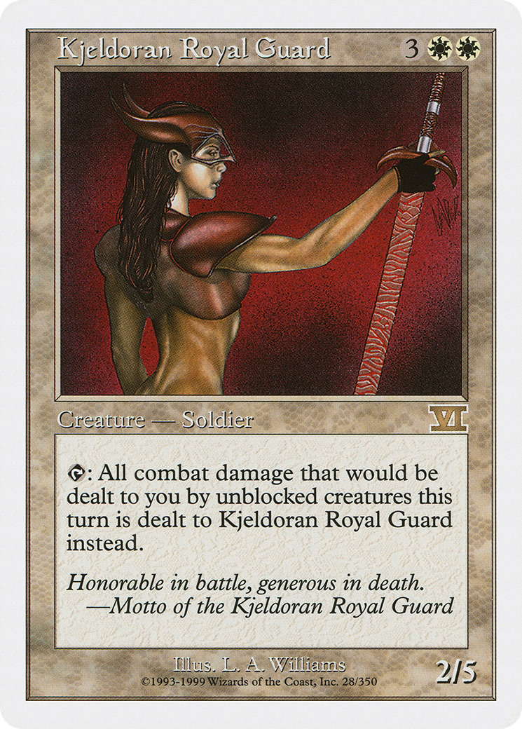 Kjeldoran Royal Guard (6ED-028)
