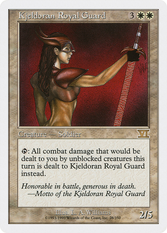 Kjeldoran Royal Guard (6ED-028)