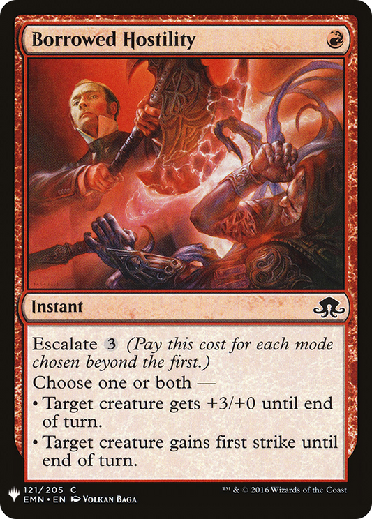 Borrowed Hostility (LIST-EMN-121)