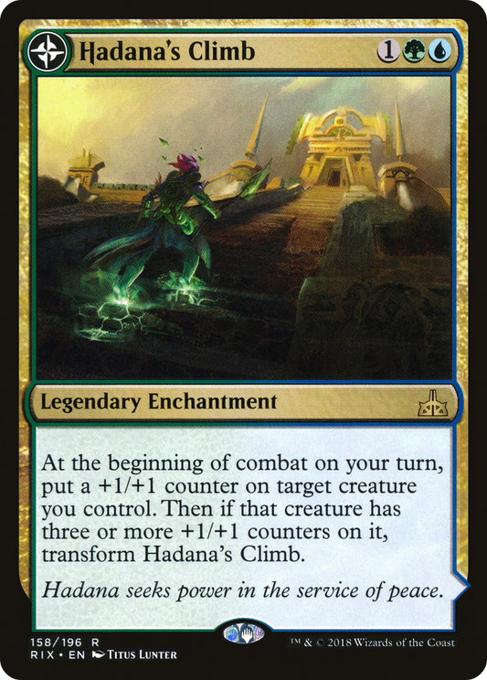 Hadana's Climb // Winged Temple of Orazca (RIX-158)