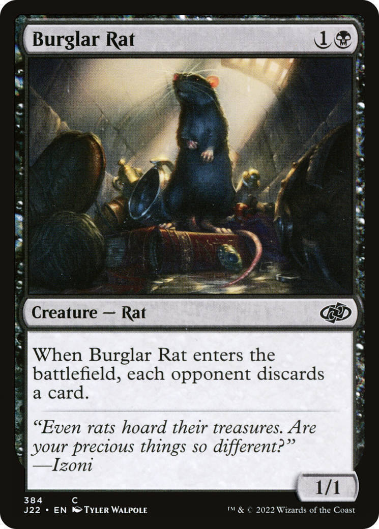 Burglar Rat (J22-384)