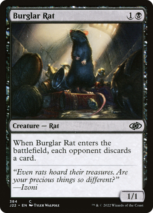 Burglar Rat (J22-384)