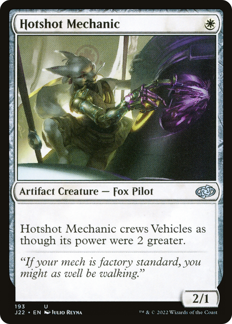 Hotshot Mechanic (J22-193)