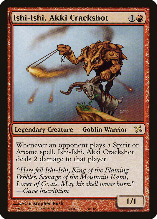 Ishi-Ishi, Akki Crackshot (BOK-110)
