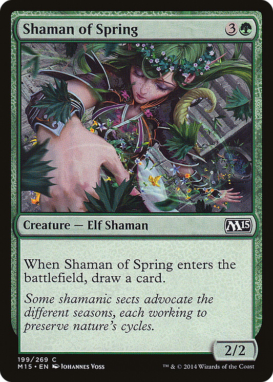 Shaman of Spring (M15-199) (Foil)