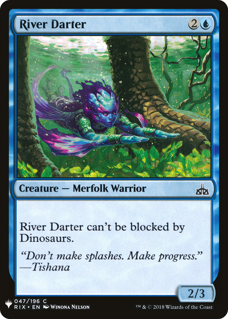 River Darter (LIST-RIX-47)
