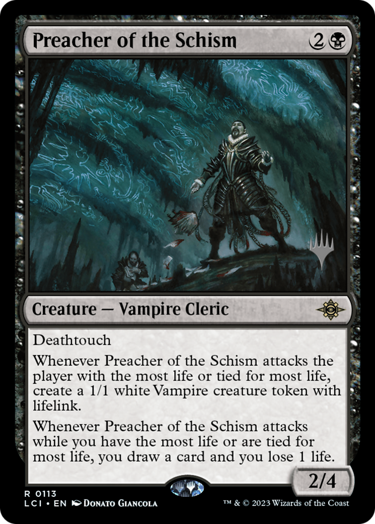 Preacher of the Schism (PPLCI-113P) (Foil)