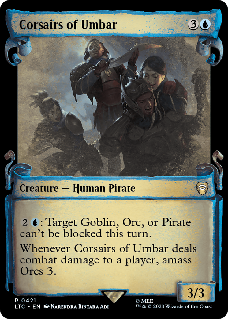 Corsairs of Umbar (LTC-421) (Showcase) (Scroll)
