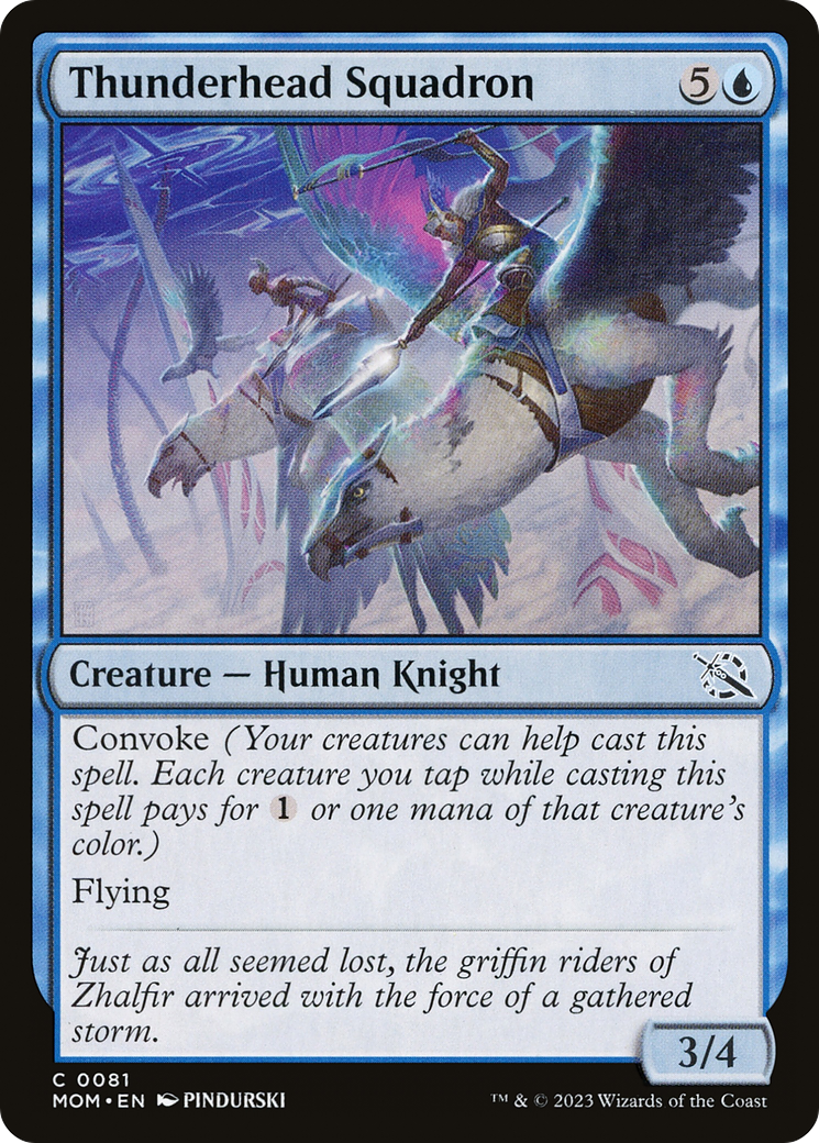 Thunderhead Squadron (MOM-081) (Foil)