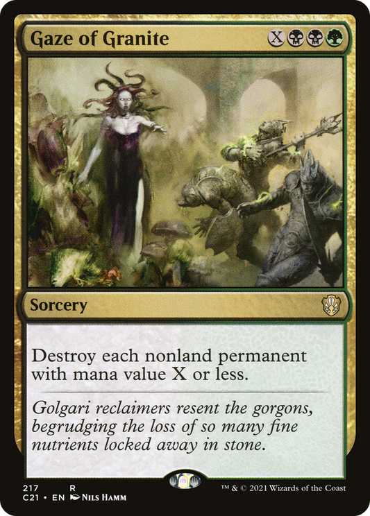 Gaze of Granite (C21-217)