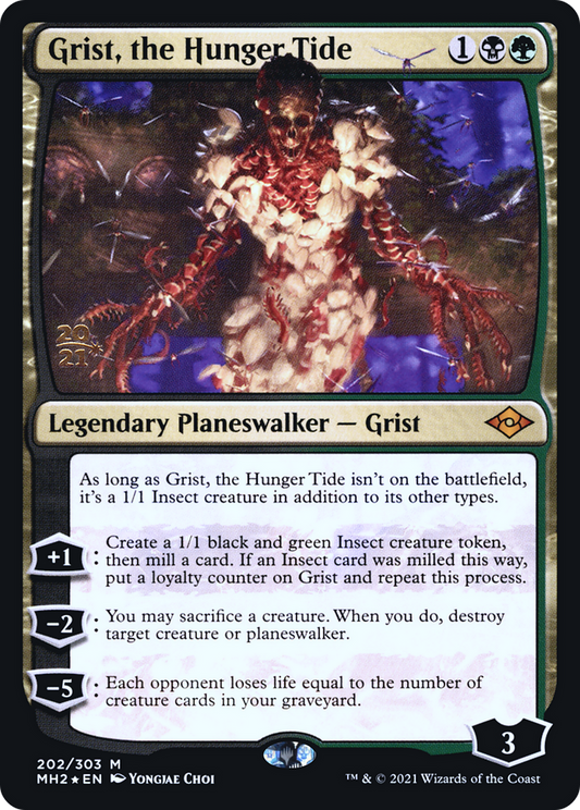 Grist, the Hunger Tide (PRE-202S) (Foil)