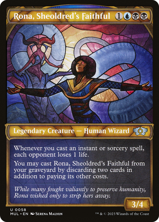 Rona, Sheoldred's Faithful (MUL-058) (Showcase)