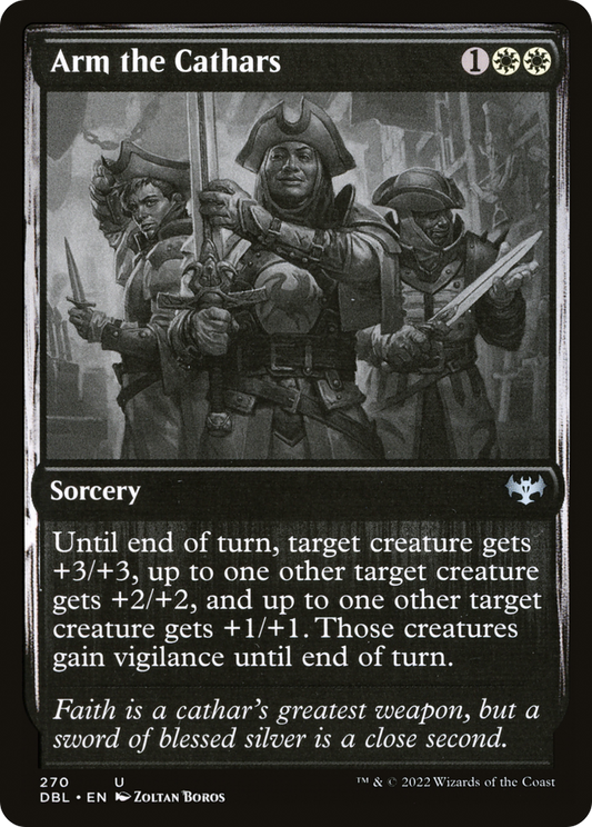 Arm the Cathars (DBL-270) (Foil)