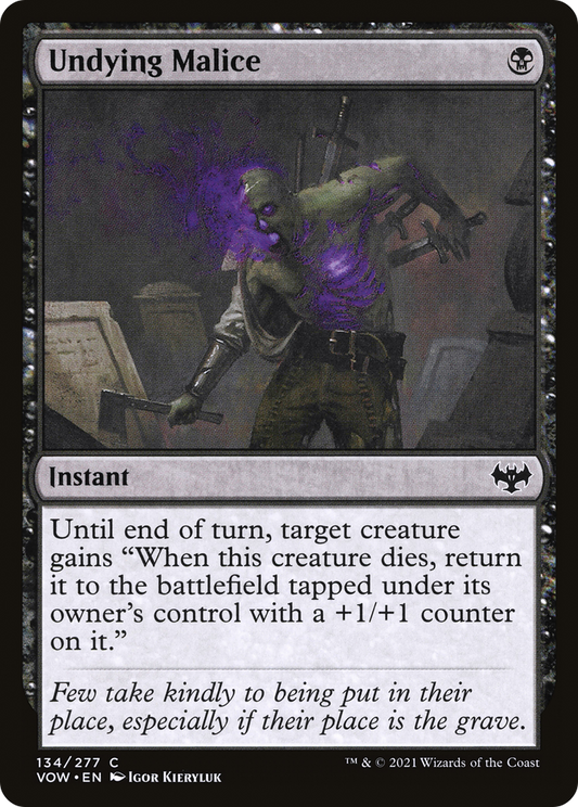 Undying Malice (VOW-134) (Foil)