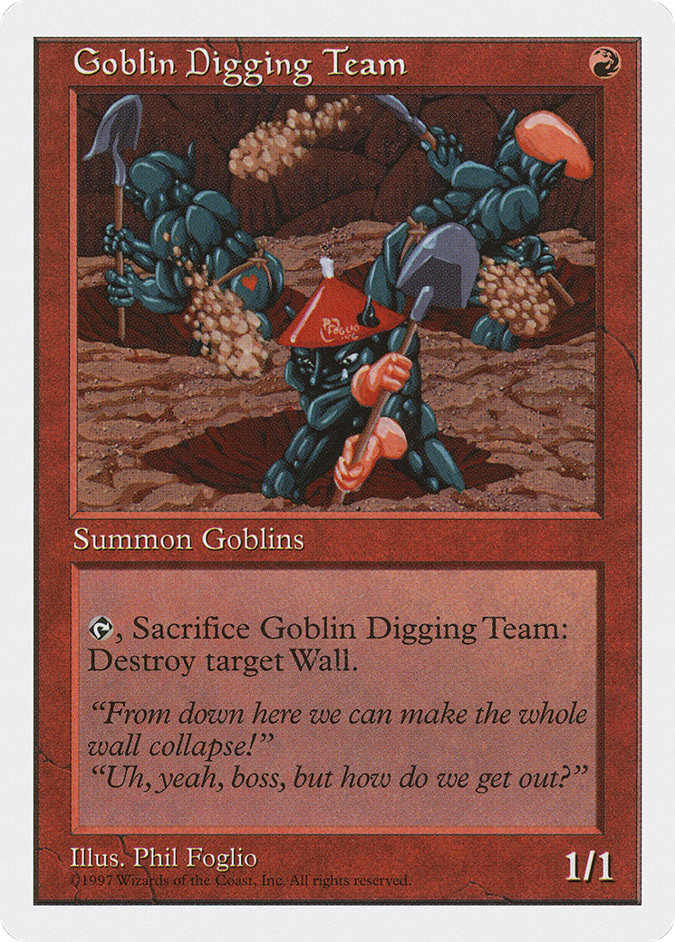 Goblin Digging Team (5ED-234)