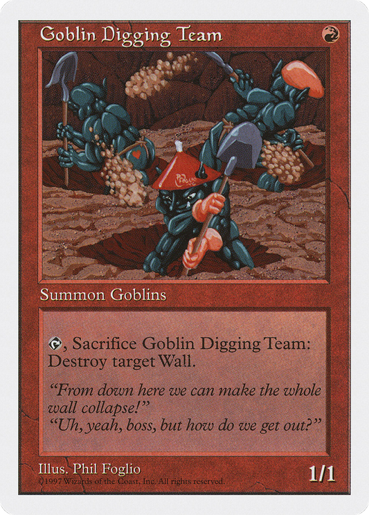 Goblin Digging Team (5ED-234)