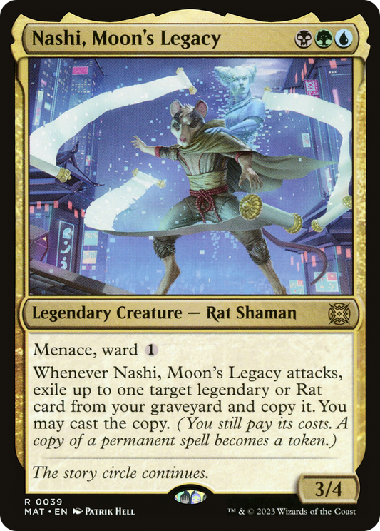 Nashi, Moon's Legacy (MAT-039) (Foil)