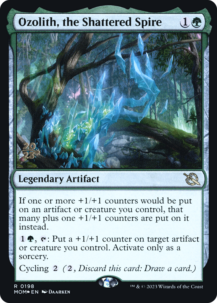 Ozolith, the Shattered Spire (PRE-198S) (Foil)