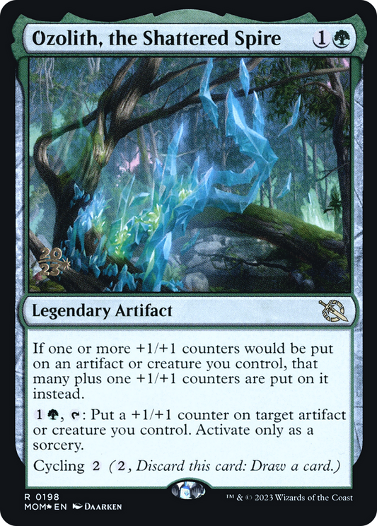 Ozolith, the Shattered Spire (PRE-198S) (Foil)