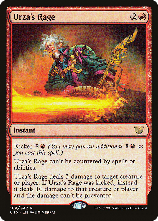 Urza's Rage (C15-169)