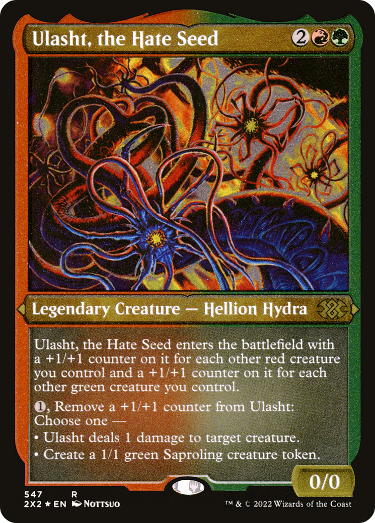 Ulasht, the Hate Seed (2X2-547) (Etched Foil)
