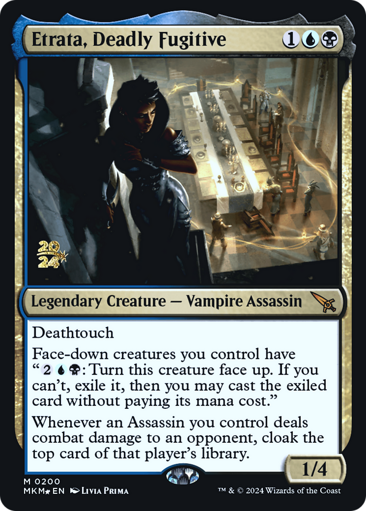 Etrata, Deadly Fugitive (PRE-200S) (Foil)