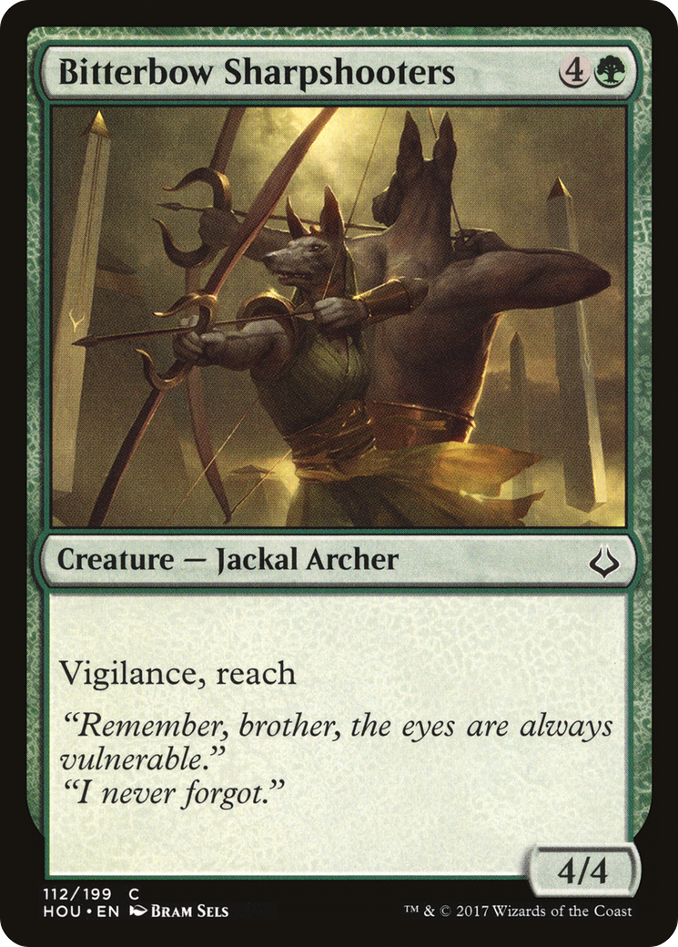 Bitterbow Sharpshooters (HOU-112) (Foil)