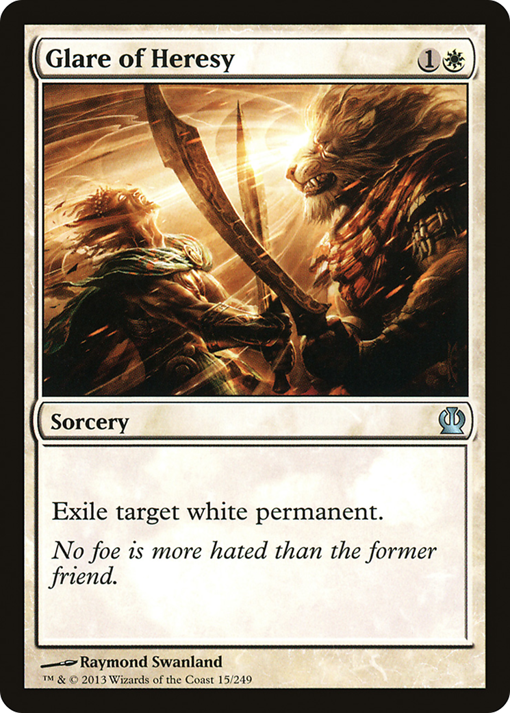 Glare of Heresy (THS-015) (Foil)