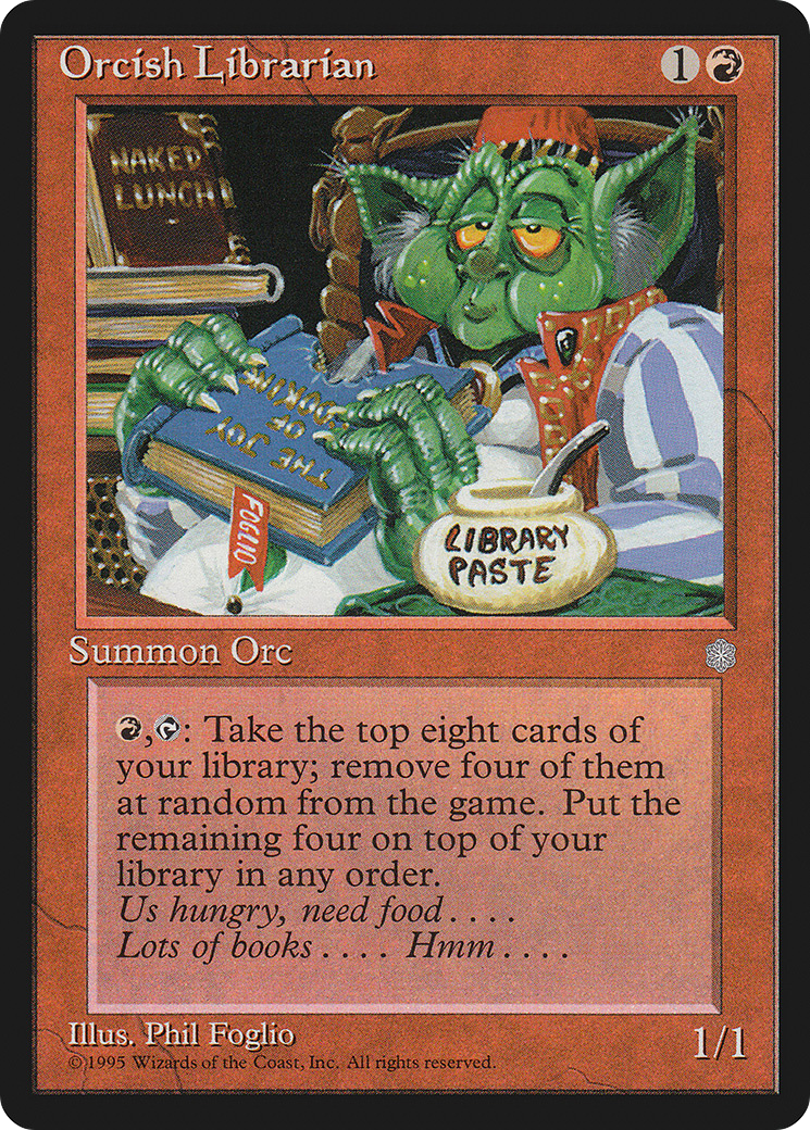 Orcish Librarian (ICE-209)