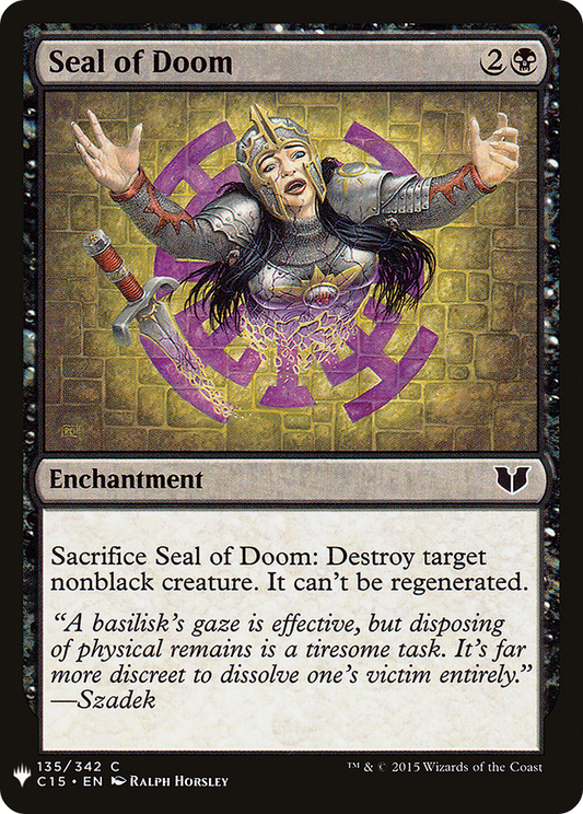 Seal of Doom (LIST-C15-135)