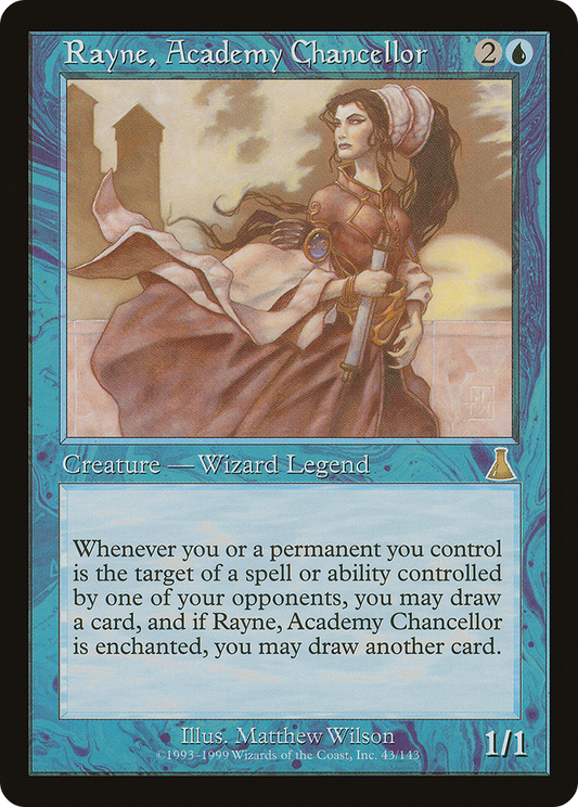 Rayne, Academy Chancellor (UDS-043) (Foil)