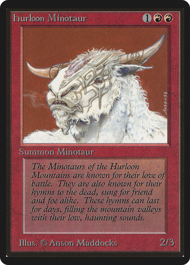Hurloon Minotaur (LEB-159)