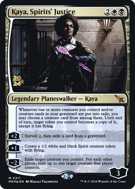 Kaya, Spirits' Justice (PRE-211S) (Foil)
