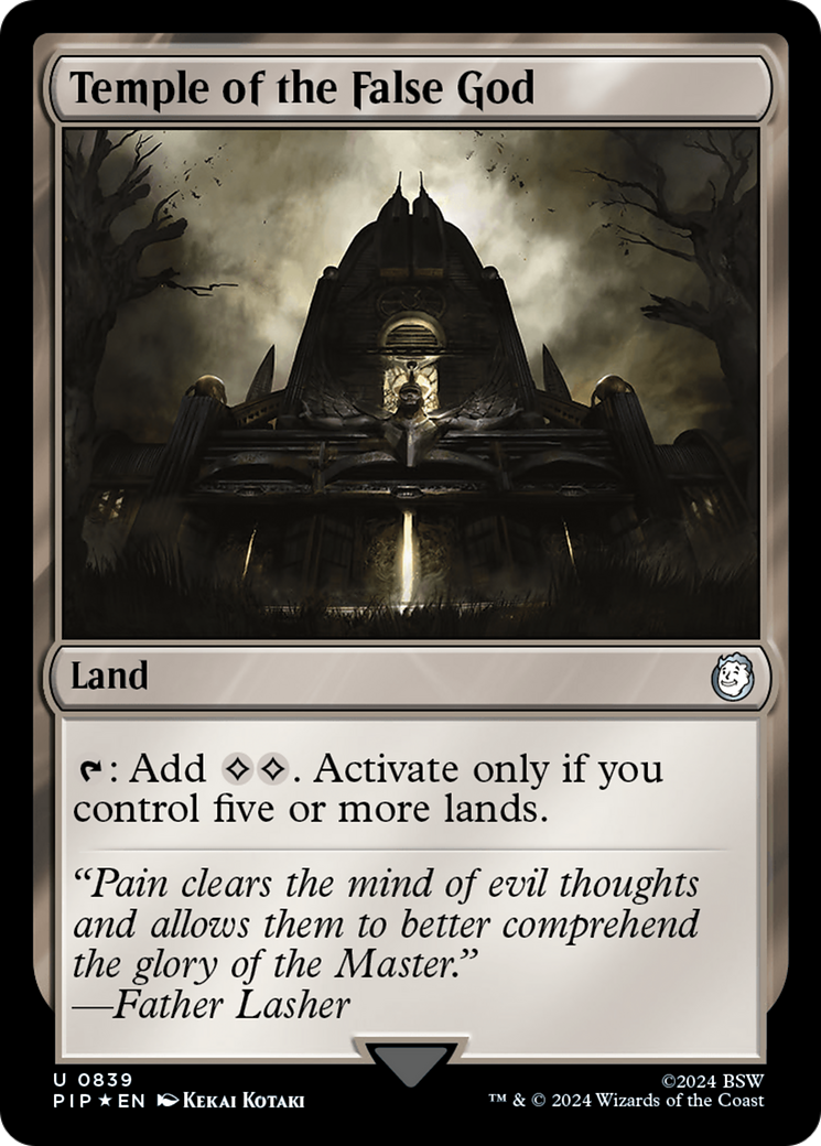 Temple of the False God (PIP-839) (Surge Foil)