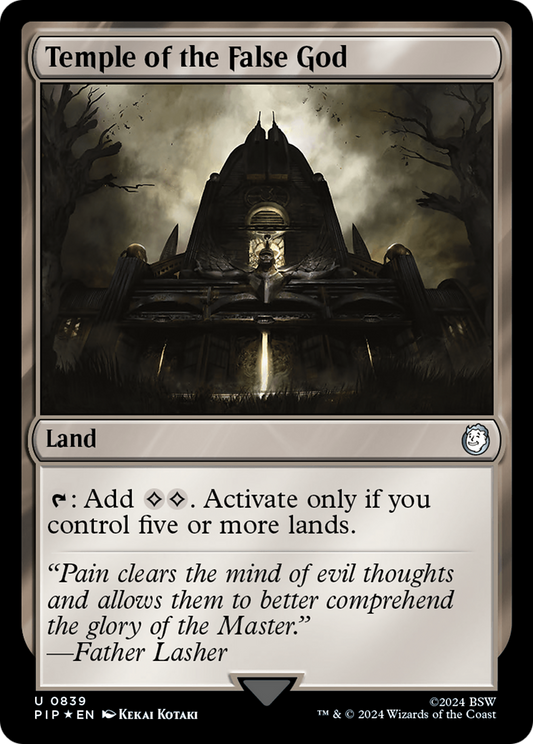 Temple of the False God (PIP-839) (Surge Foil)