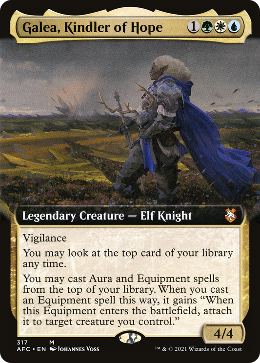 Galea, Kindler of Hope (AFC-317) (Extended Art)