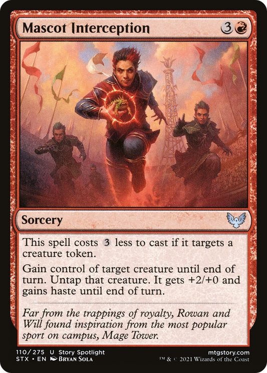 Mascot Interception (STX-110) (Foil)