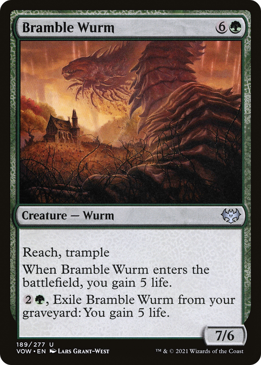 Bramble Wurm (VOW-189) (Foil)