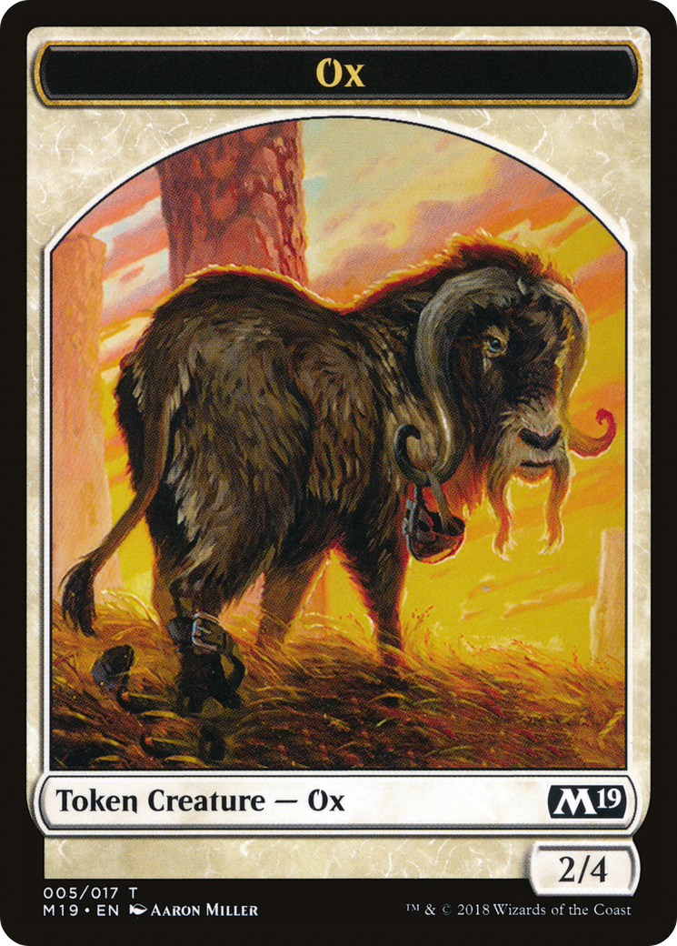 Ox Token (M19-005)