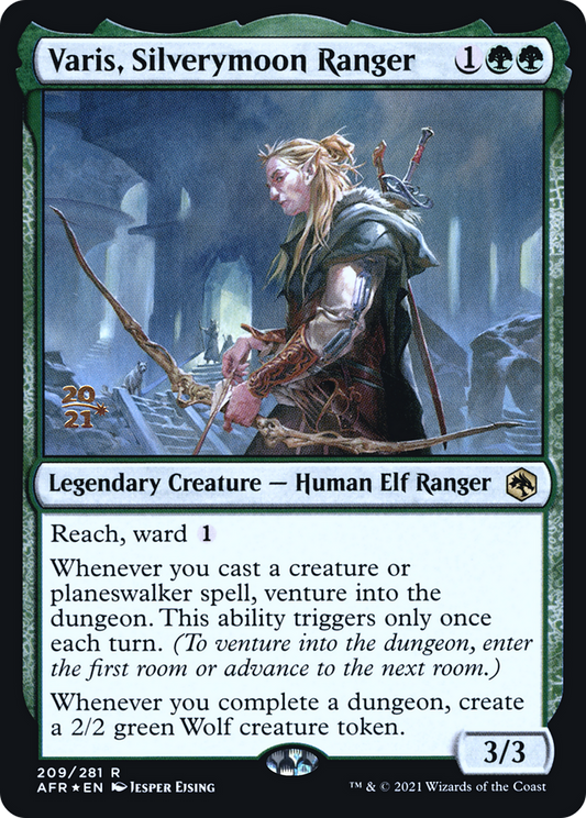 Varis, Silverymoon Ranger (PRE-209S) (Foil)
