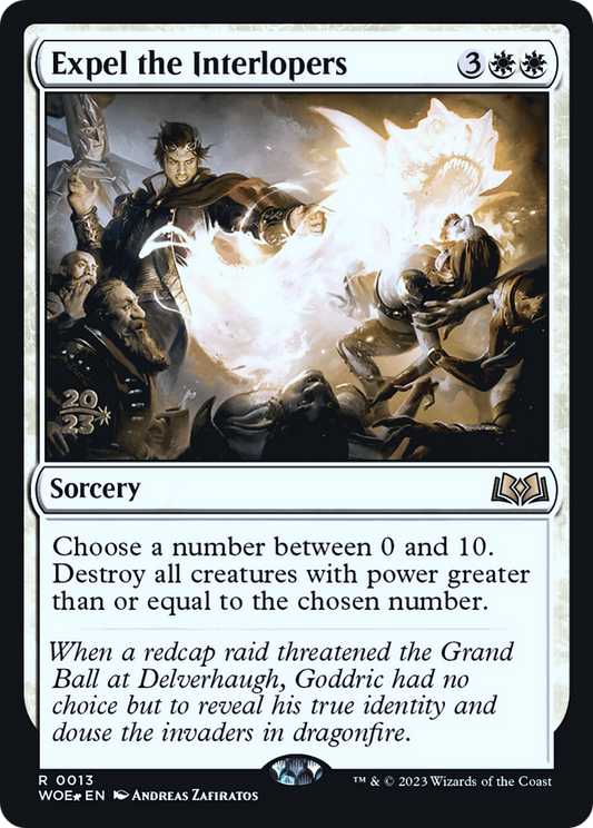 Expel the Interlopers (PRE-13S) (Foil)
