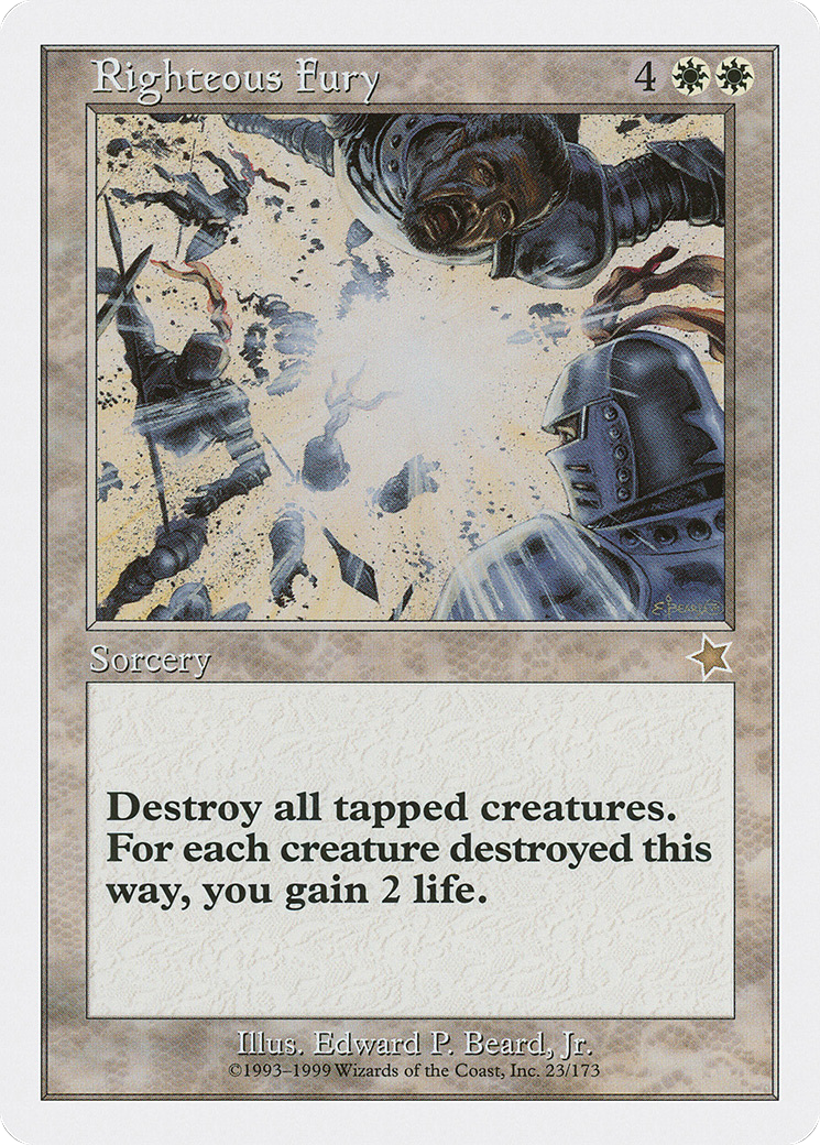 Righteous Fury (S99-023)