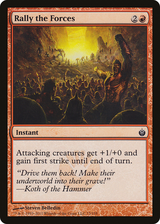 Rally the Forces (MBS-073) (Foil)