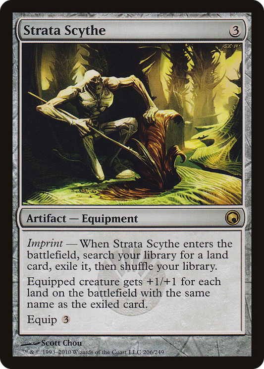 Strata Scythe (SOM-206) (Foil)