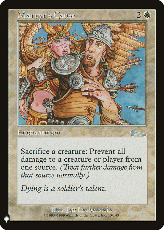 Martyr's Cause (LIST-ULG-13)