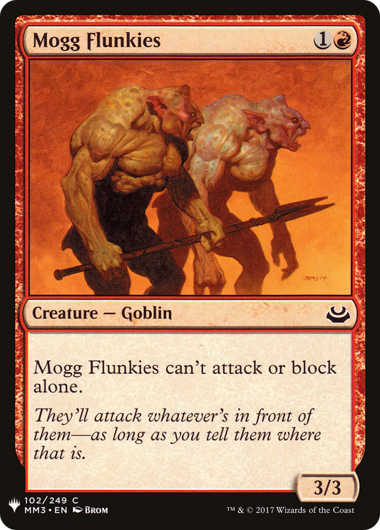 Mogg Flunkies (LIST-MM3-102)