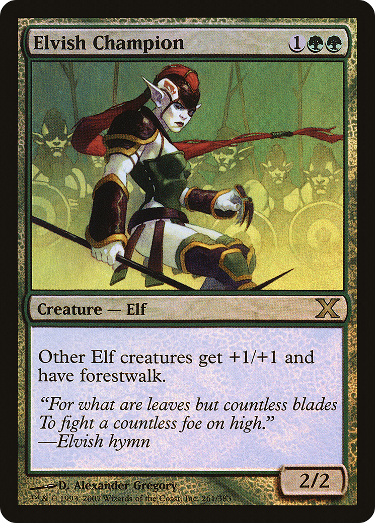 Elvish Champion (10E-261★) (Foil)