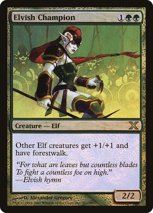 Elvish Champion (10E-261★) (Foil)