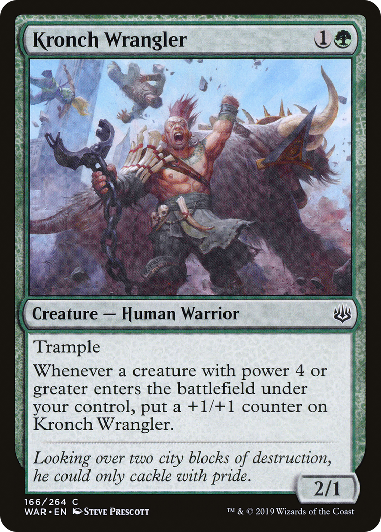 Kronch Wrangler (WAR-166) (Foil)